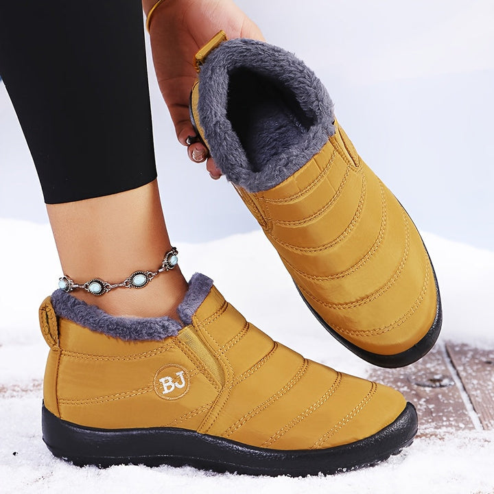 Victoria | Warm Slip-On Winter Boots