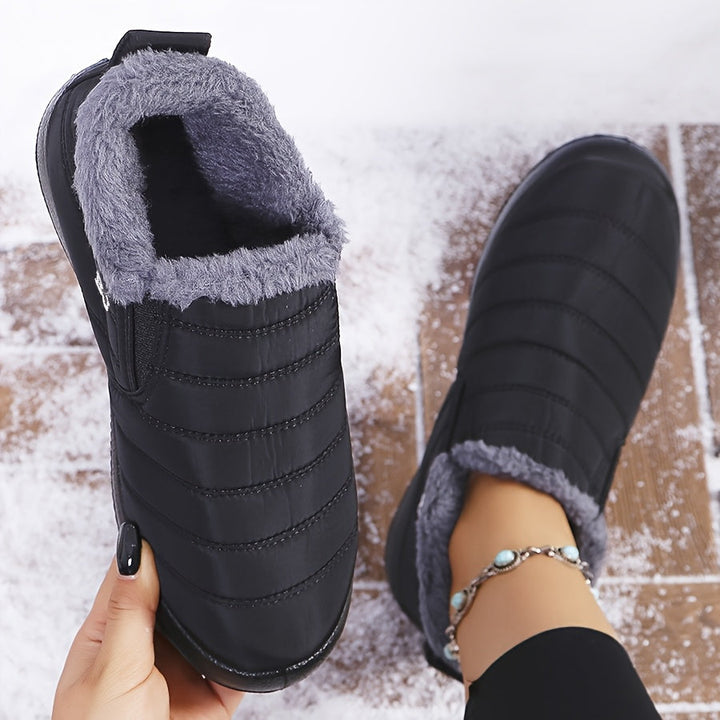 Victoria | Warm Slip-On Winter Boots