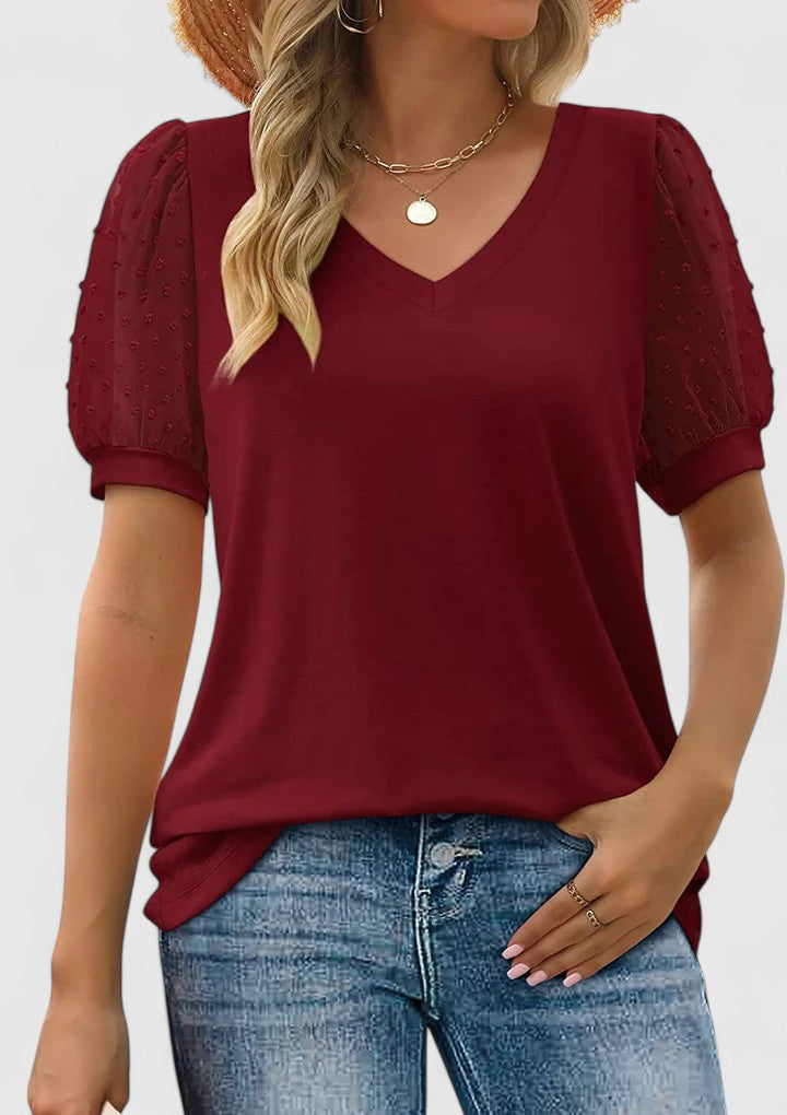 Victoria | Comfortable V-Neck Top