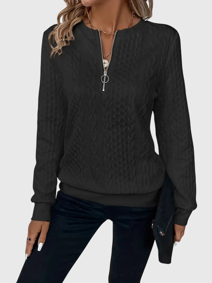 Victoria | Zipped Sweater