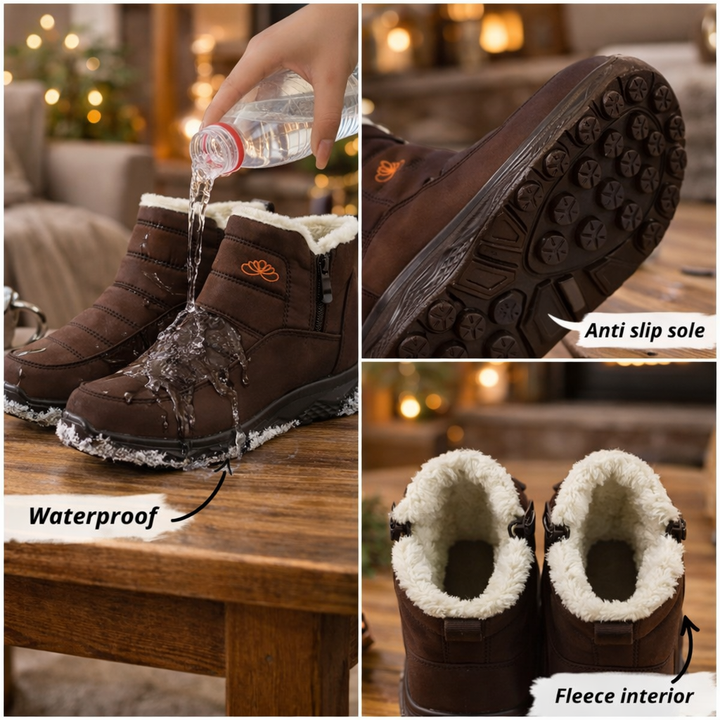 Chantal™ | Fleece Comfort Boots Low