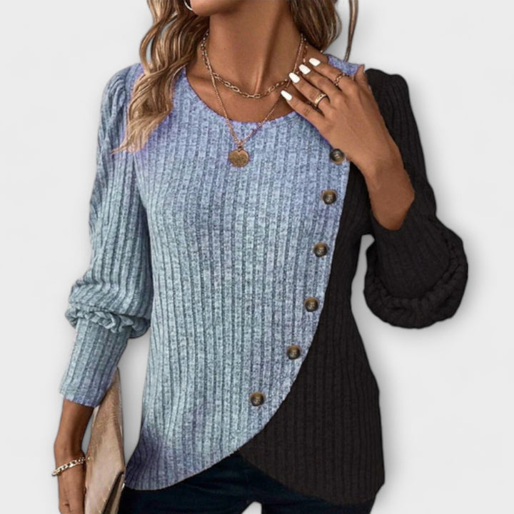 Victoria | Elegant Knitted Blouse